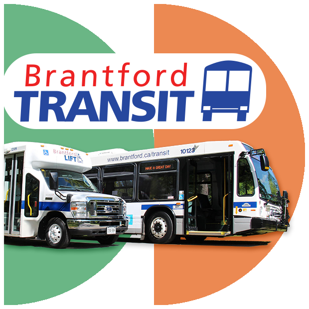 Brantford transit van and bus